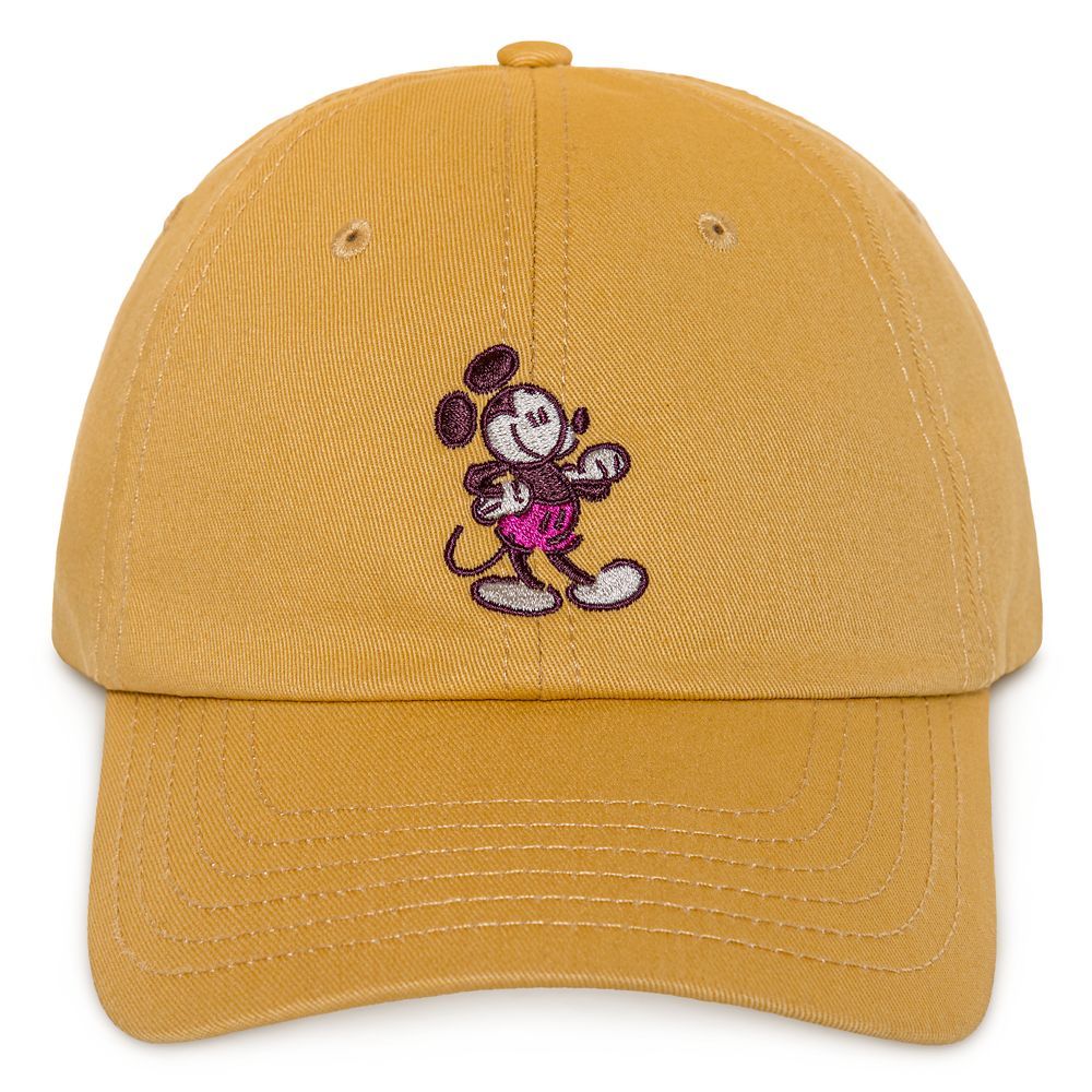 Mickey Mouse Genuine Mousewear Baseball Cap for Adults – Gold | Disney Store