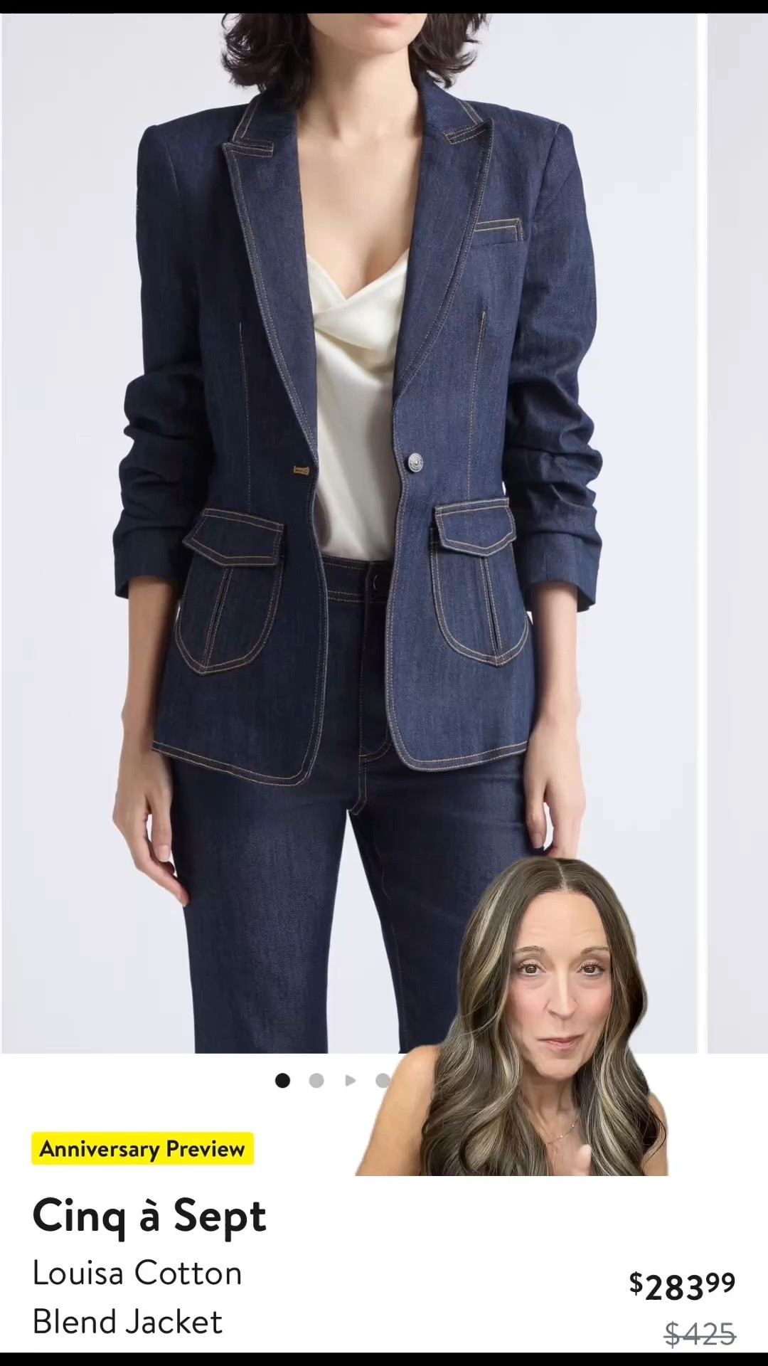 Part :  Top item from blazers, jeans, handbags and accessories at the Nordstrom Anniversary Sale

#LTKOver40