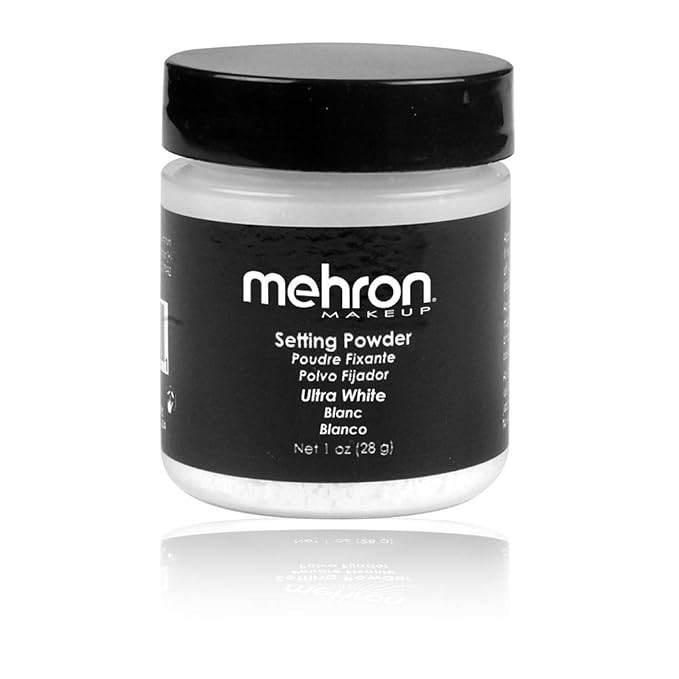 Mehron Makeup Setting Powder (1 oz) (Ultra White) | Amazon (US)