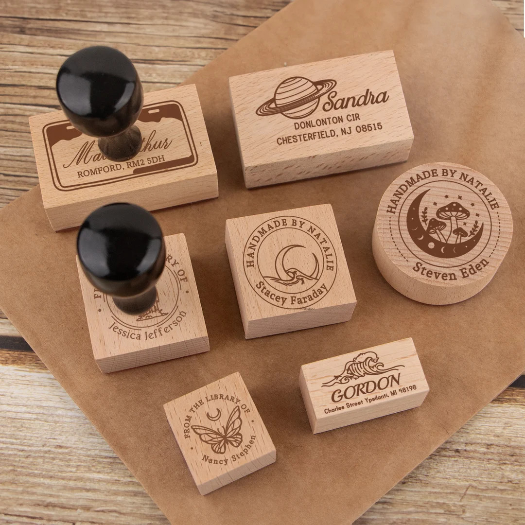 Wedding Rubber Stamps, Company Stamps, Any Logo Can Be Customized, Logo Stamps, Personalized Cust... | Etsy (US)