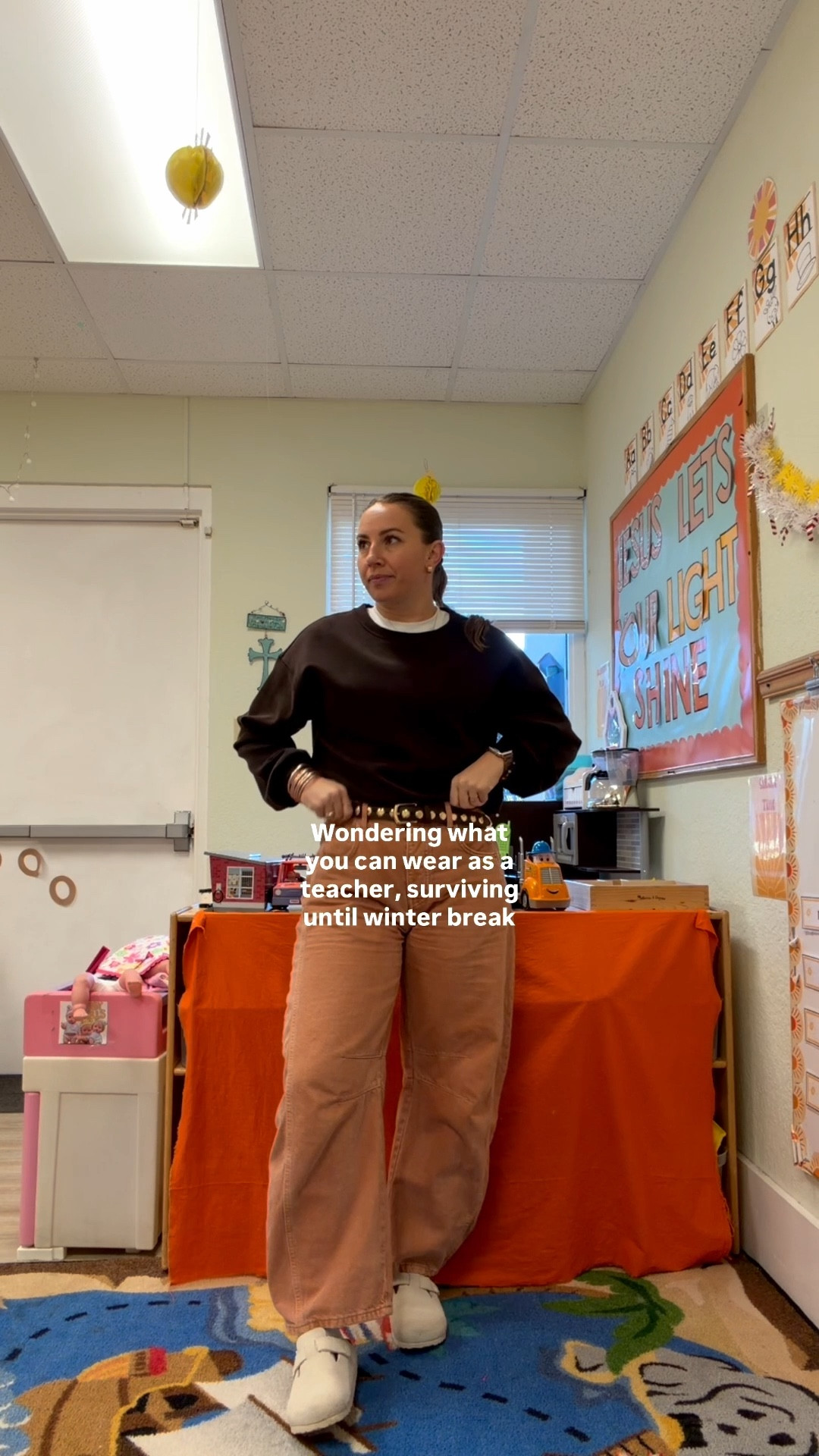 Teacher outfit for those of us surviving and no longer thriving

#LTKootd #LTKHoliday #LTKWorkwear