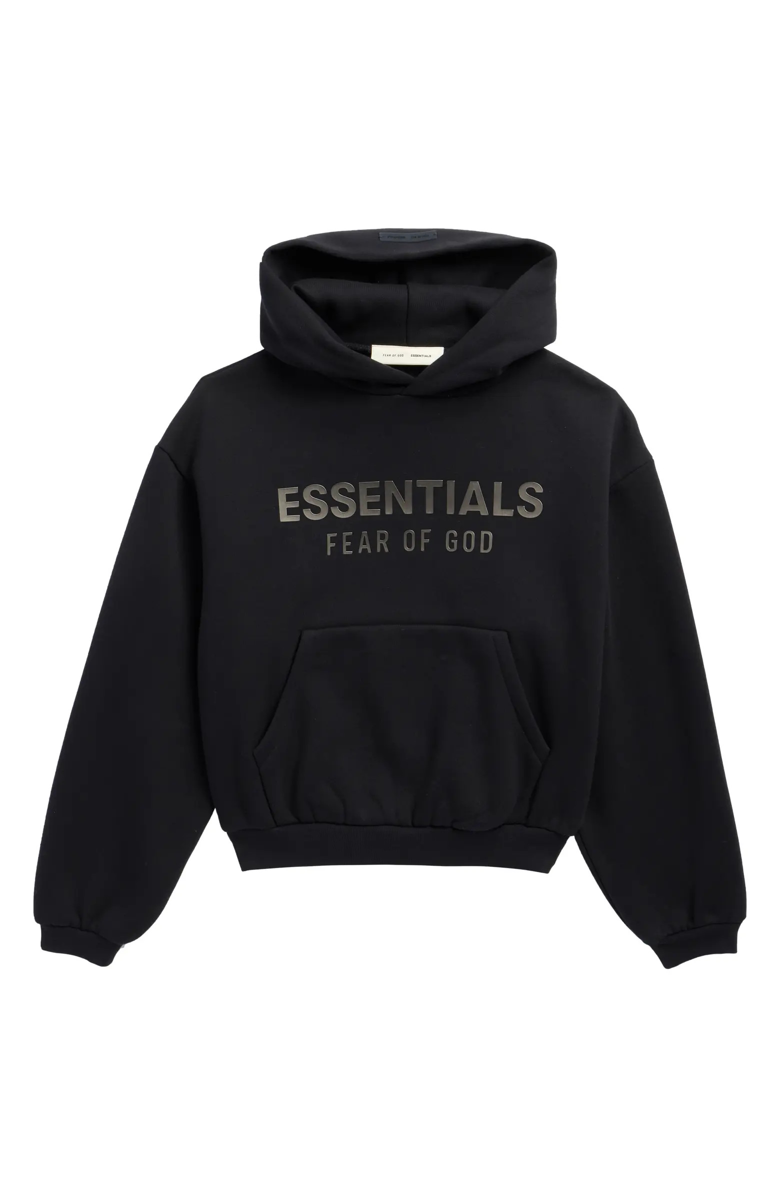 Kids' Metallic Logo Fleece Hoodie | Nordstrom