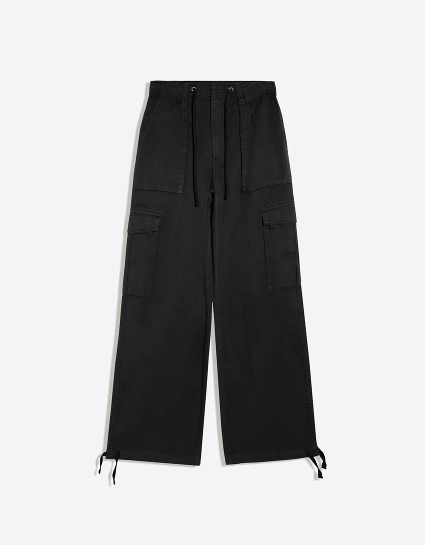 Parachute cargo trousers | Bershka UK