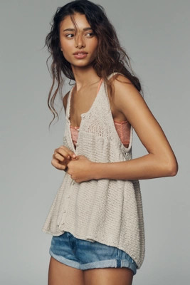 Pilcro Scoop-Neck Tank Top | Anthropologie (US)