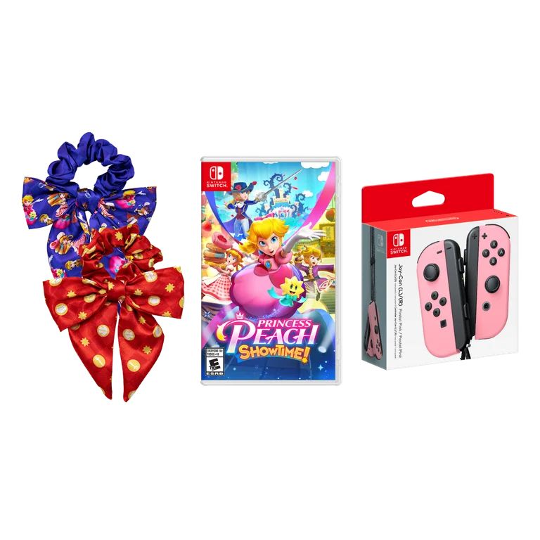 Princess Peach: Showtime! - Nintendo Switch – With Pastel Pink Joy-Con controllers and Walmart ... | Walmart (US)