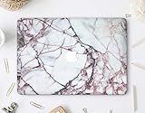 Cranberry Red Very Realistic Marble Texture Laptop Case For Macbook Air 13 2020 Macbook Pro 13 2020  | Amazon (US)