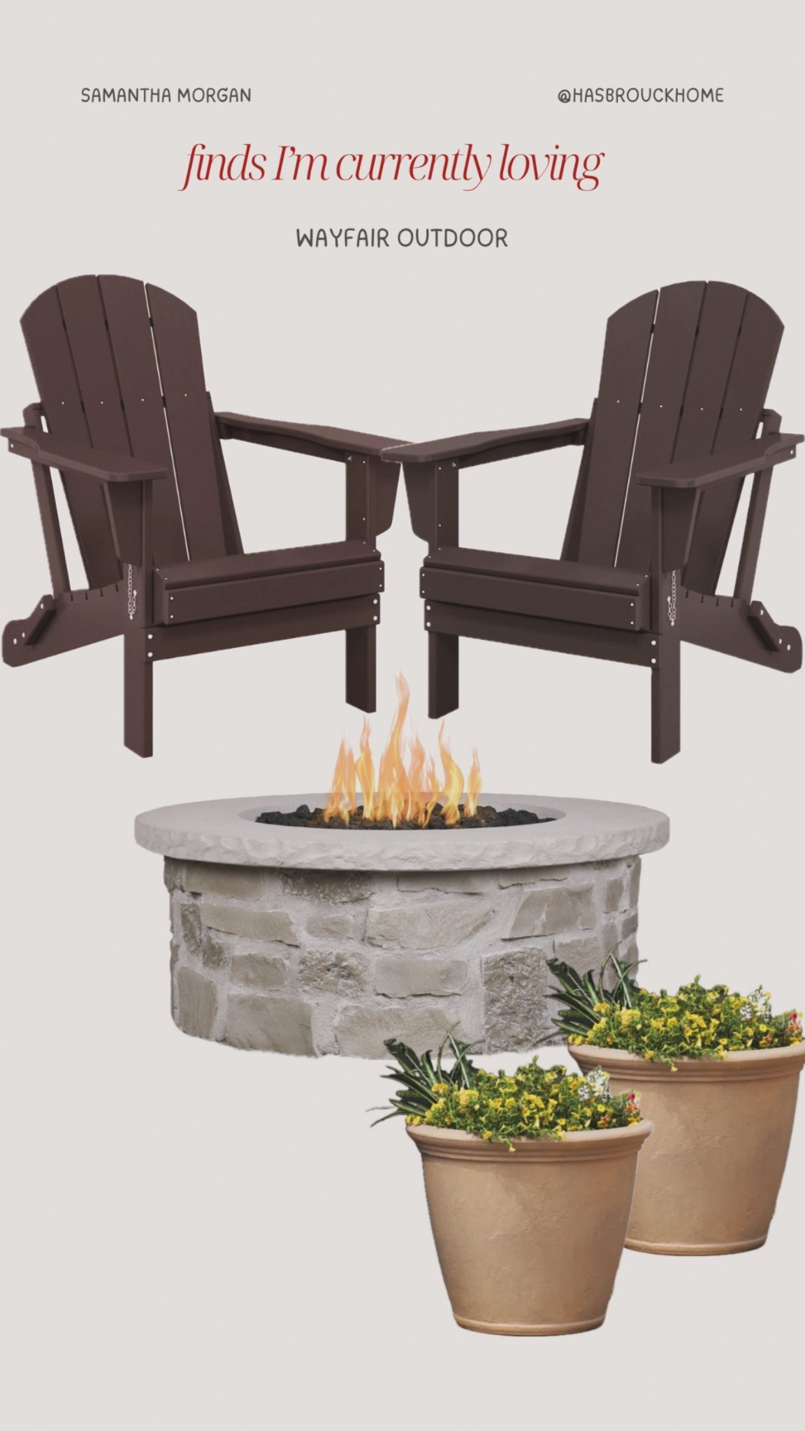 Wayfair outdoor I’m loving 🤎

@wayfair #wishyouwerehere #outdoor #ad #wayfairpartner 

#LTKHome #LTKSaleAlert #LTKdayinmylife