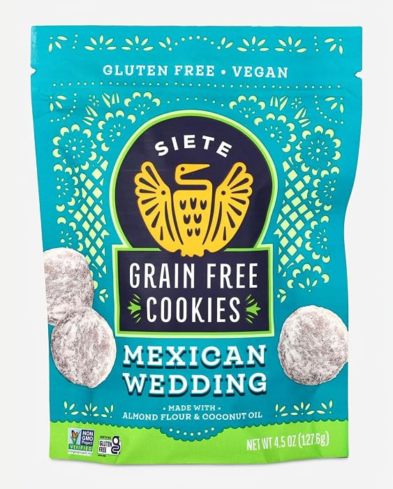 Siete Grain Free Mexican Wedding Cookies | Amazon (US)