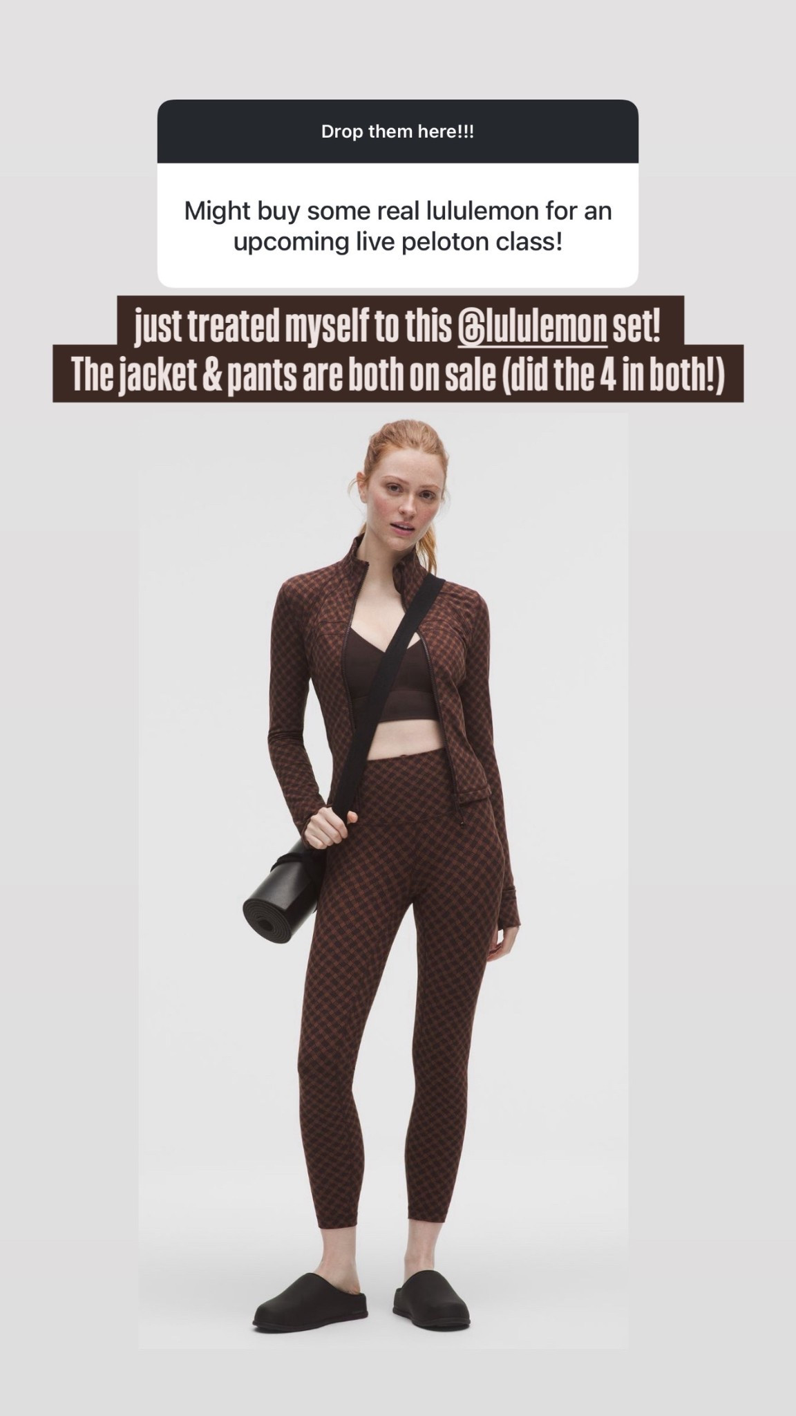 Lululemon set on sale! 4 in both 🤎

#LTKActive #LTKfitnessgoals #LTKPetite