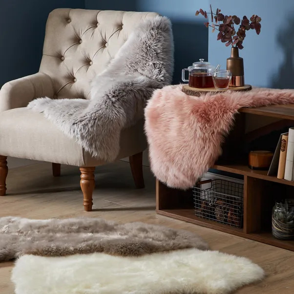 Single Pelt Sheepskin Rug | Dunelm (migrated)