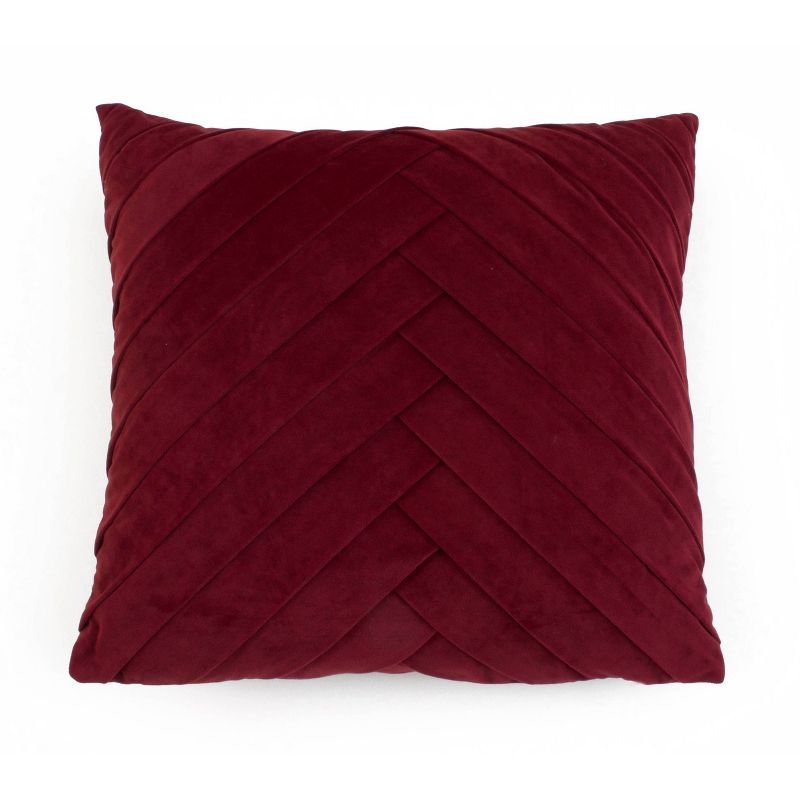 Oversize James Pleated Velvet Throw Pillow - Decor Therapy | Target