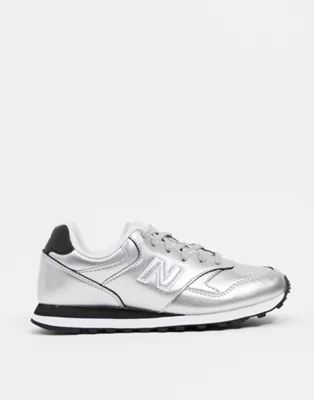 New Balance – 393 – Sneaker in Metallic-Silber | ASOS (Global)