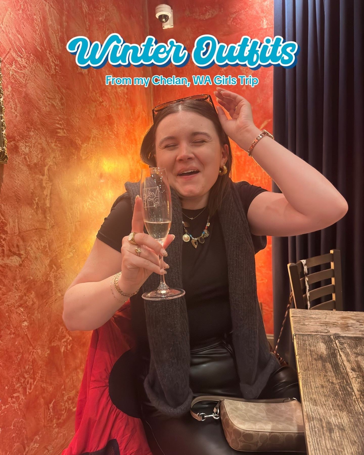 Everything I wore on my girls trip to Chelan, WA! It was my dear friends bachelorette trip and the theme was last toast on the slopes! I loved having a packing list and cozy layered looks 👏🏻

For this trip, we had a fur day, blue pajama day and all black day! I loved the variety and snagged a lot of pieces from @nuuly for this!

#wintergirlstrip #wintergetaway #whatiwore #traveloutfits #vacationoutfits 

#LTKTravel #LTKMidsize #LTKootd