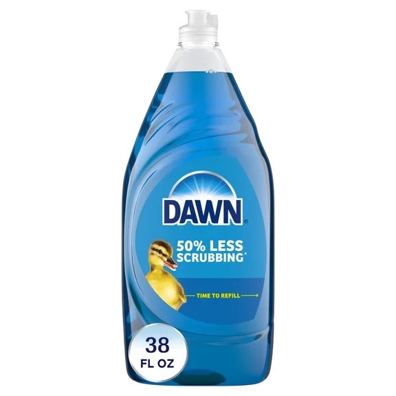 Dawn Ultra Dish Soap Liquid, Dishwashing Liquid, Grease Removal, Original, 38oz | Walmart (US)