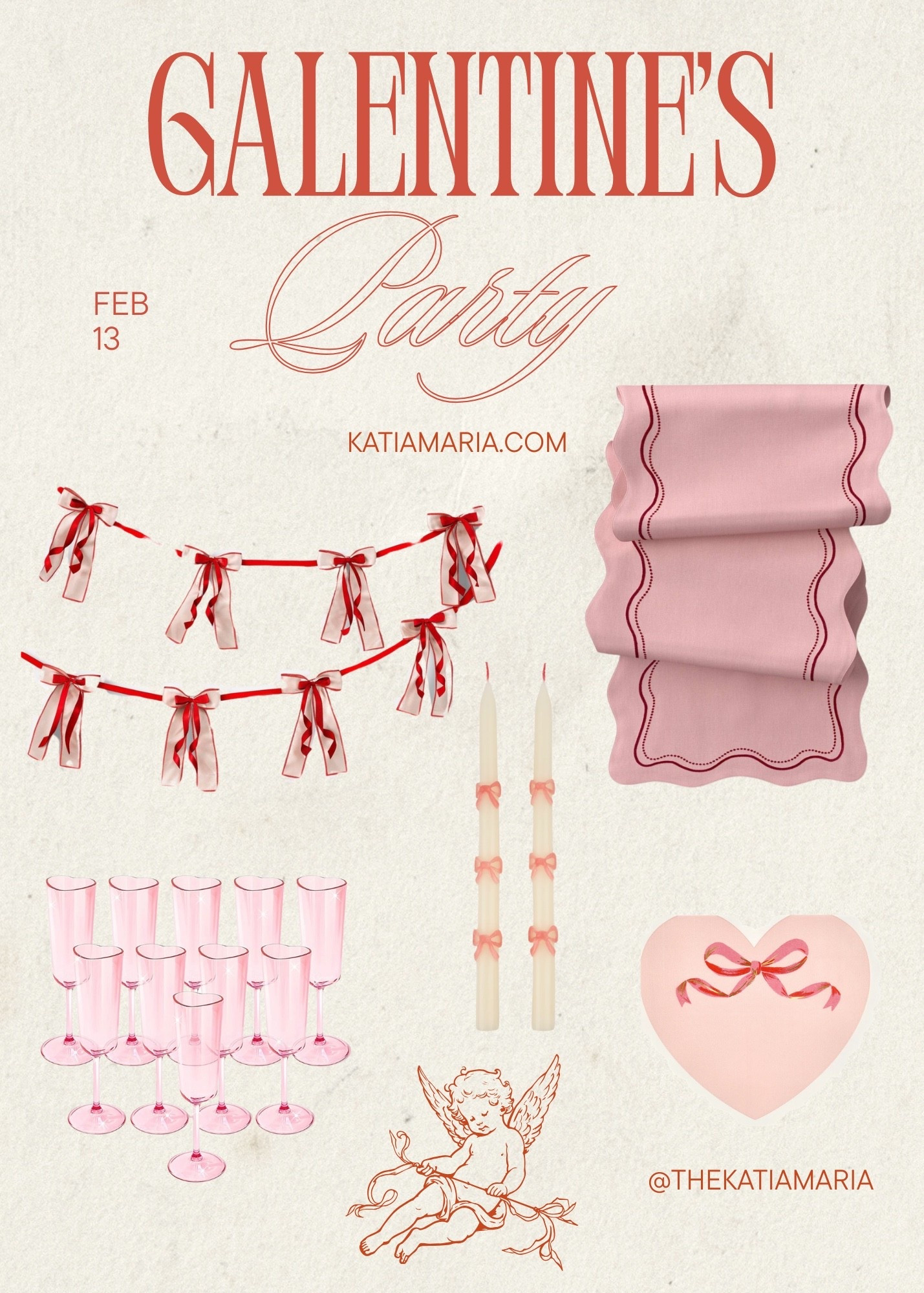 Some essentials for your Galentine’s Party

#LTKValentine