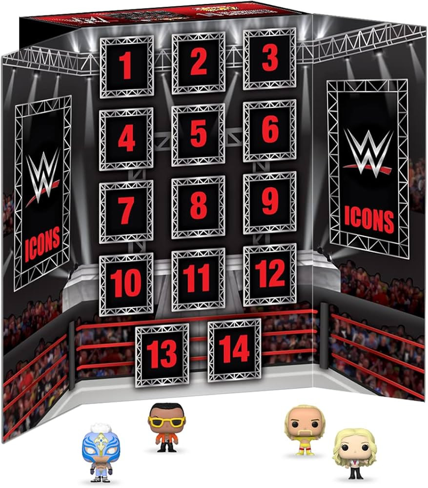 Funko Pop! Contdown Calendar: WWE - Countdown Calendar 2023, 14 Day | Amazon (US)