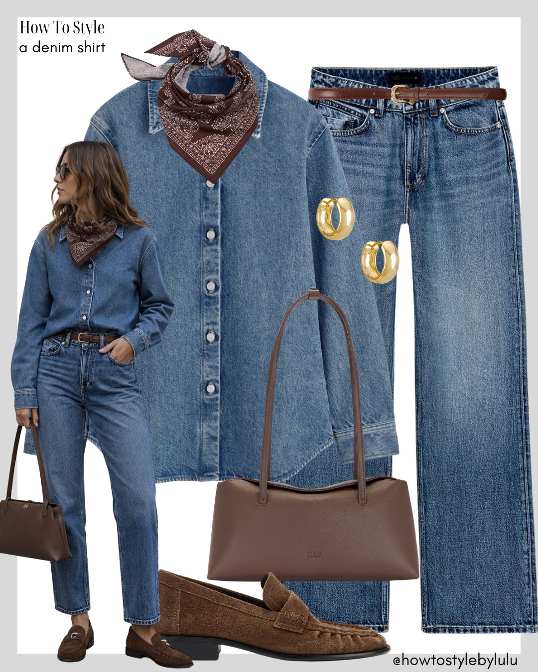 7 LOOKS WITH A DENIM
SHIRT🩵

#LTKeurope #LTKautumn #LTKstyletip