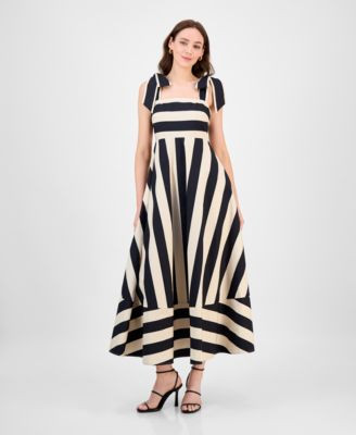 Women's Shasha Striped Cotton Dress | Macy's