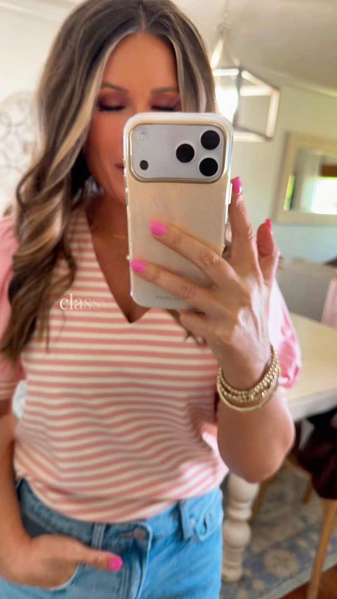 summer outfits

Cute Puff Sleeve Summer Top That Elevates Denim Shorts | Casual Chic Mom Style

This pink striped puff sleeve top is the easiest way to make denim shorts look styled and put together. Lightweight, flattering, and perfect for moms who love classy casual summer outfits.

* classy casual summer outfits
* cute mom outfits
* puff sleeve summer top

* #SummerMomStyle
* #CasualChic
* #EverydayOutfits #SummerVibes

#LTKgrwm #LTKmomlife