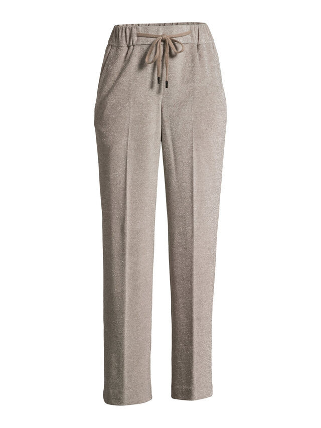 Peserico Easy Fit Pull On Glitter Trouser | Casual | Fenwick | Fenwick