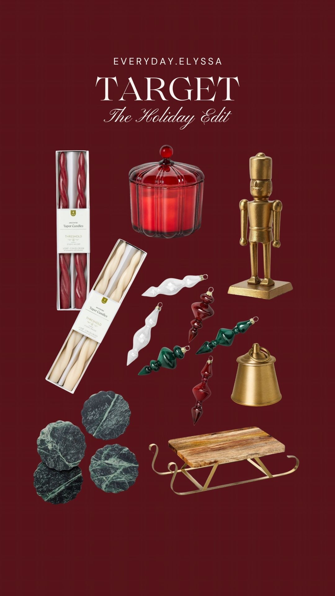 Target holiday finds in my cart for Cyber Monday! 🔔🎄❤️✨

#LTKHome #LTKHoliday #LTKCyberWeek