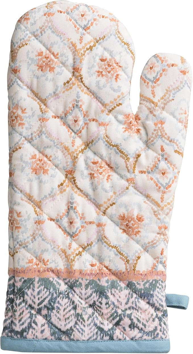 Maison d' Hermine Oven Gloves 100% Cotton Oven Mitt 7" x 13" with Loop Heat Resistant BBQ Cooking... | Amazon (US)