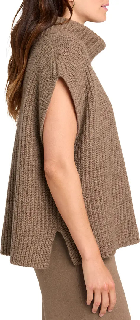 Splendid x Cella Jane Cowl Neck Short Sleeve Turtleneck Sweater | Nordstrom | Nordstrom