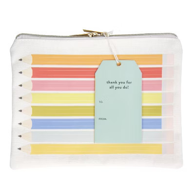 Garven Pencil Teacher Pouch with Gift Card Holder | Target