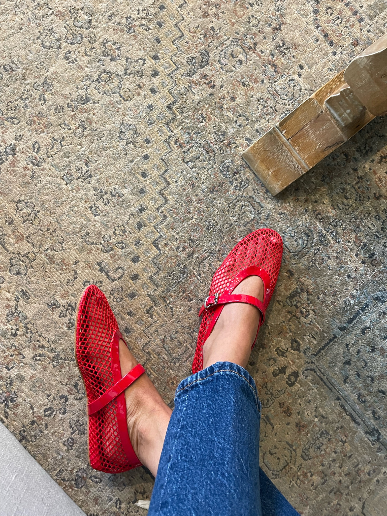 Amazon red mesh ballet flats! The cutest dupes and surprisingly comfy. They have a sturdy bottom for support. True to size! I just love adding a touch of red to my outfits ❤️💋💃🏻🌹

Shoes, Amazon dupes, ballet shoes, mesh shoes 

#LTKShoeCrush #LTKFindsUnder50 #LTKStyleTip