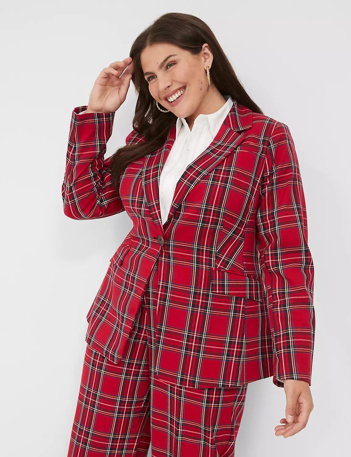 Perfect Drape One-Button Blazer | LaneBryant | Lane Bryant (US)