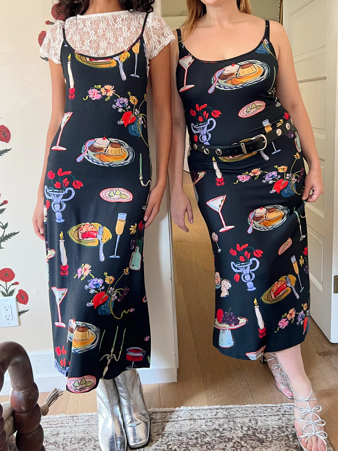 Sofia Slip Dress - Set the Table Caviar | Lisa Says Gah