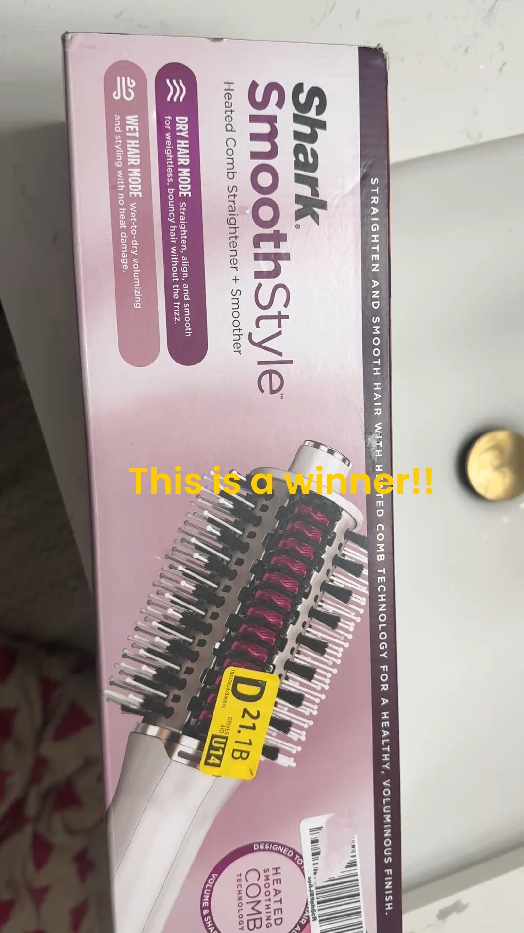 I received this Shark Smooth Styler for Christmas. It's a total winner.
It dries, smooths and styles your hair all at once.
My hair is naturally very coarse and curly. Most drying brushes just don't work for me.
This baby tho... 

Hair, beauty, hair tools

#LTKselfcare #LTKmorningroutine #LTKgrwm