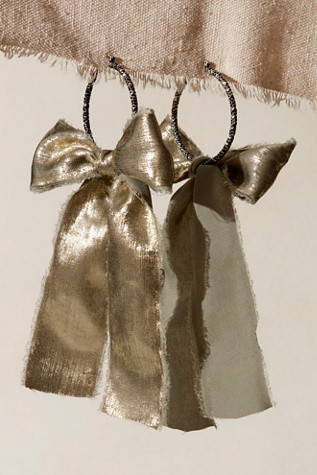 Perfect Bow Hoops | Free People (Global - UK&FR Excluded)