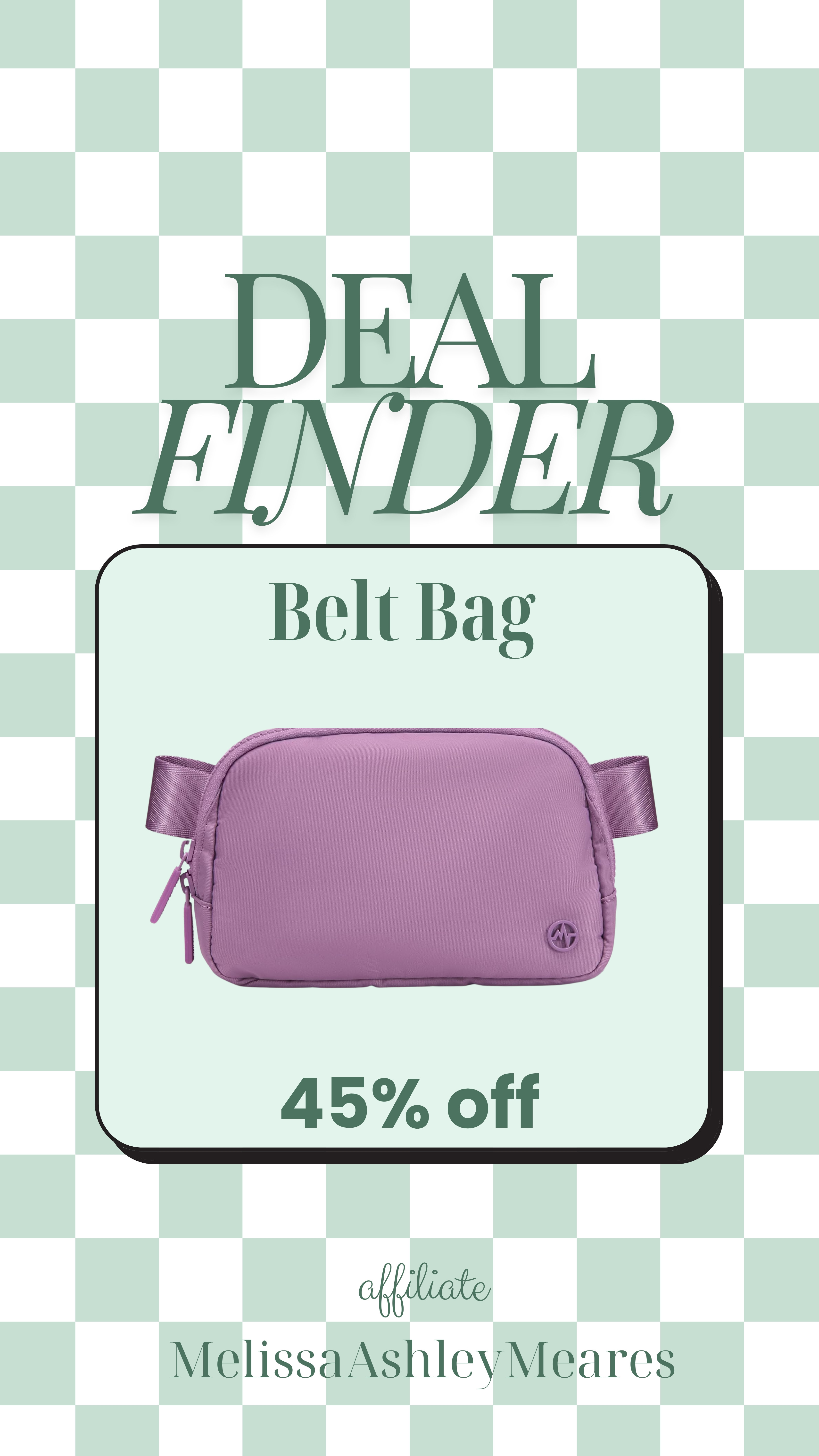 Deal finder 🚨 45% off
This belt bag is part of the Amazon Big Spring Sale and it’s a great Lululemon Everywhere Belt Bag dupe — same clean look, way lower price. 

 #DealFinder #AmazonSale #BeltBag #LookForLess #LTKSeasonal #LTKSaleAlert #LTKTravel