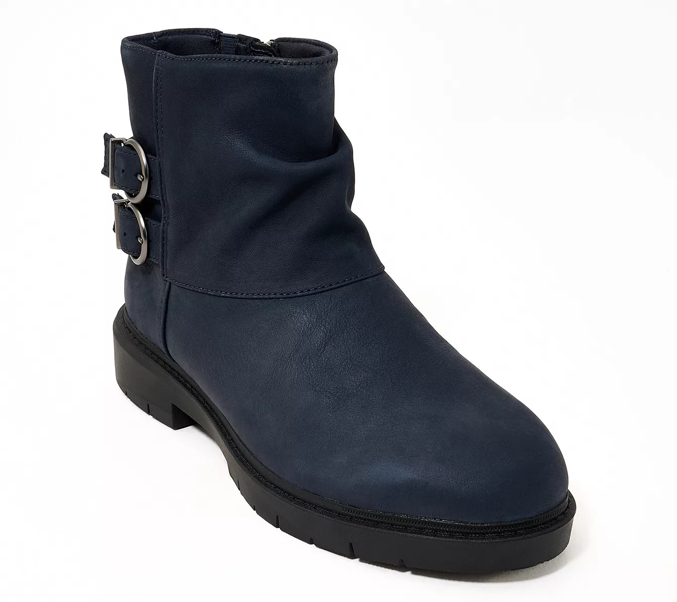 Clarks Collection Water-Repellent Leather Boots -Westlynn Trim | QVC