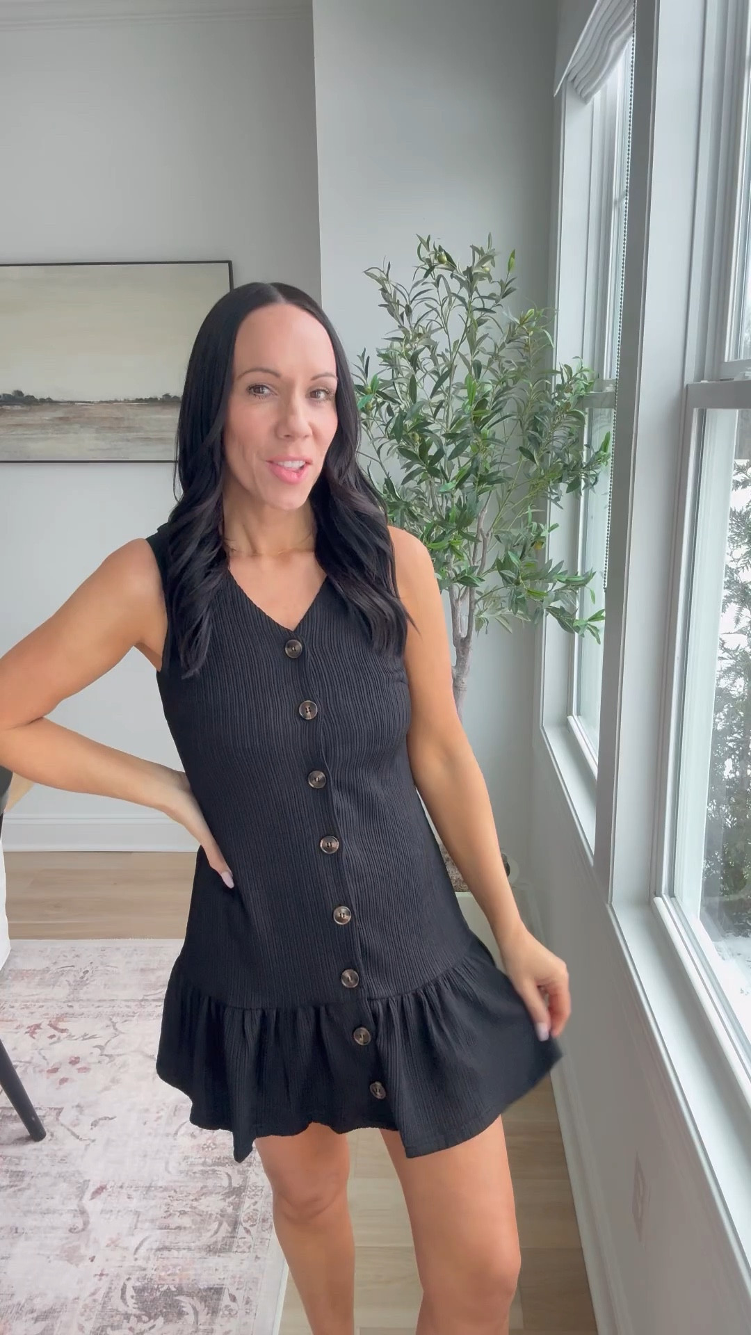 Obsessed with this front button mini dress from @pinklily! ✨ It comes in black, pink, and white—so good, right?! You can dress it up or keep it casual, and the quality is chef’s kiss (double-lined for the perfect fit!). I’m wearing a size small—5’8” and 140lbs—and it fits like a dream!

Use code March20 for 20% off! 🖤

#pinklily #minidress #perfectblackdress #womensfashion #springdress #blackdress

#LTKStyleTip #LTKOver40 #LTKSaleAlert