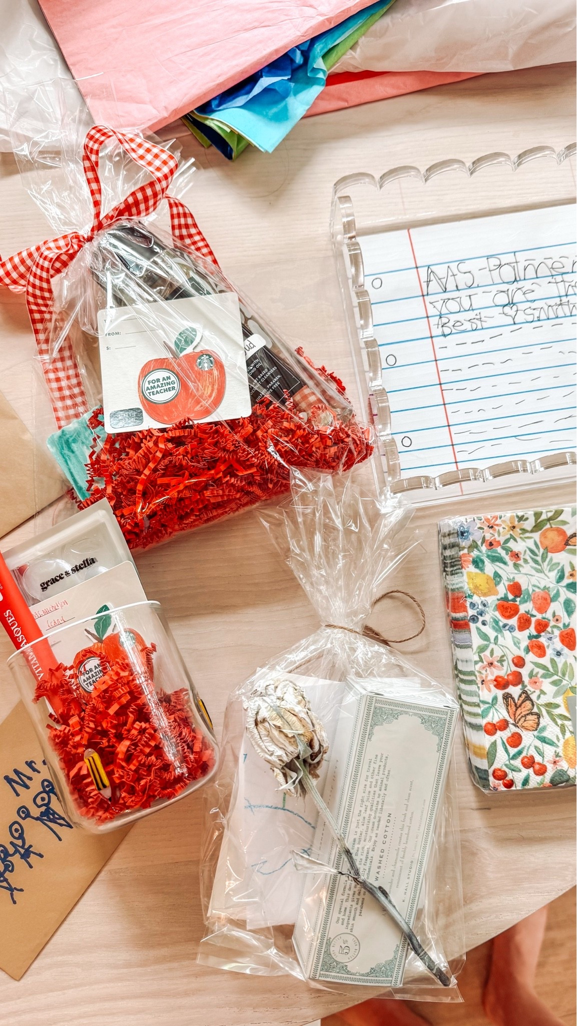 Teacher gifts ! I love this icon glass pencil cup ! And the frame acrylic tray is perfect to get your kid to write a sweet note to put in.

#LTKmomlife #LTKKids #LTKstorytime