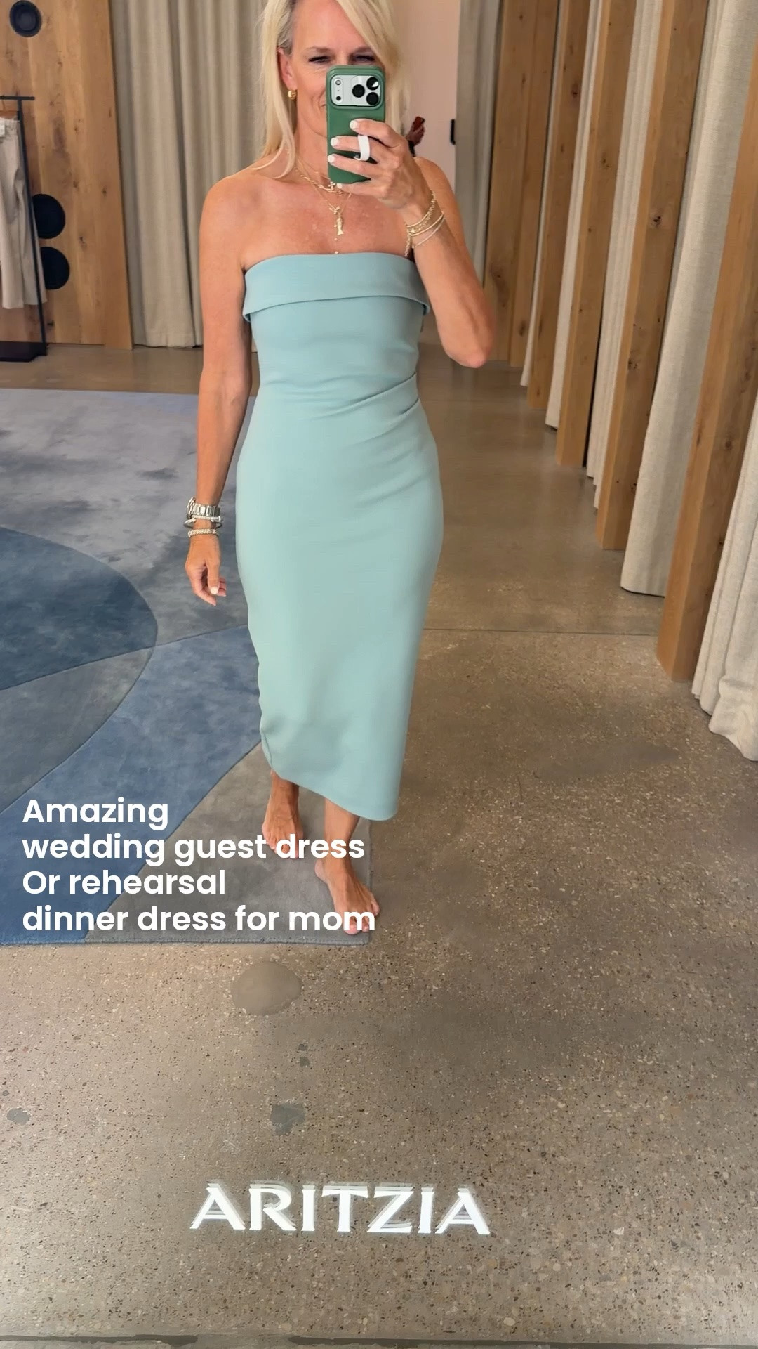 This dress is stunning. The quality is extremely good! Feels like a very expensive dress!! 
Was $148 this color (goddess sage) is on sale to all for $88!!!

Truly shocked by Thai and wanted this dress so badly bc it’s that good. But I don’t have a need currently. 
Would be an amazing wedding test dress or rehearsal dinner dress for mother of bride or groom 
Truly so so good!!! 

Wearing small

#LTKOver40 #LTKWedding #LTKmomlife