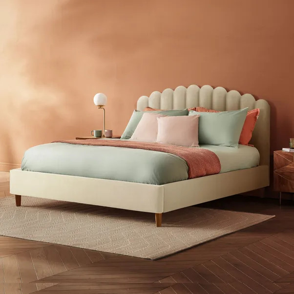 Silentnight Oriana Bed Frame, Woven Fabric | Dunelm (migrated)