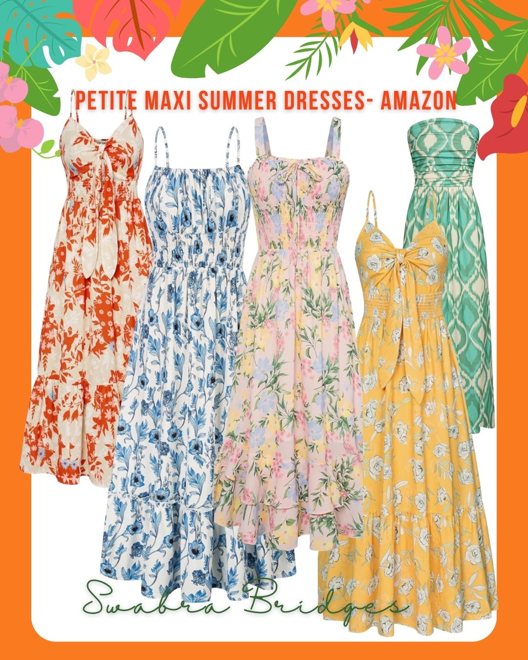 Petite maxi dresses for summer. These floral dresses are the best selling on Amazon! Hot picks to take you through summertime. 
 Airy, stylish, vibrant and elegant perfect for tea parties, vacation destinations to beaches, tropical islands and summer day dresses for elevated shopping in cities. 
Click link to see more of your sizes

#LTKSeasonal #LTKPetite #LTKOver40