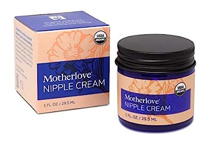 Motherlove - Nipple Cream, Organic Herbal Salve for Soothing Sore Cracked Nursing Nipples, Lanoli... | Amazon (US)