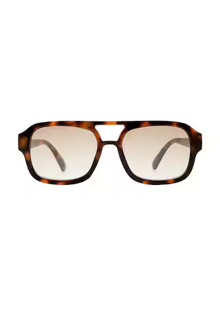 AIRE Aquarius Sunglasses in Dark Tort & Brown Grad from Revolve.com | Revolve Clothing (Global)