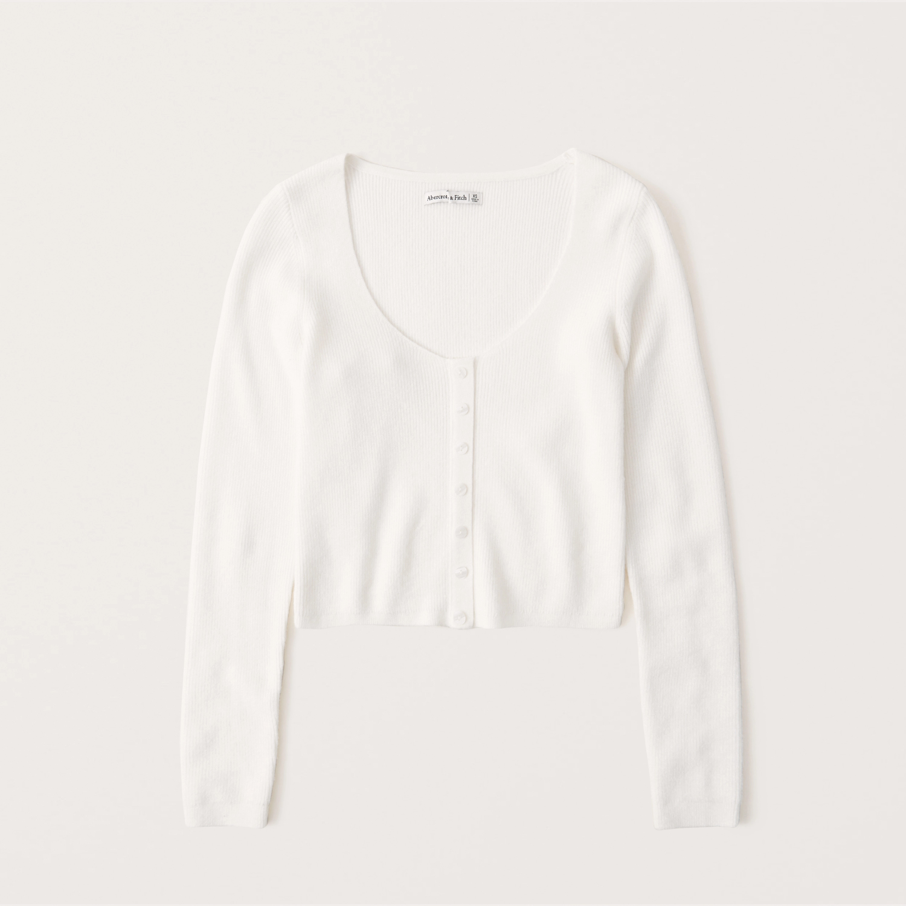 Slim Button-Front Sweater | Abercrombie & Fitch (US)