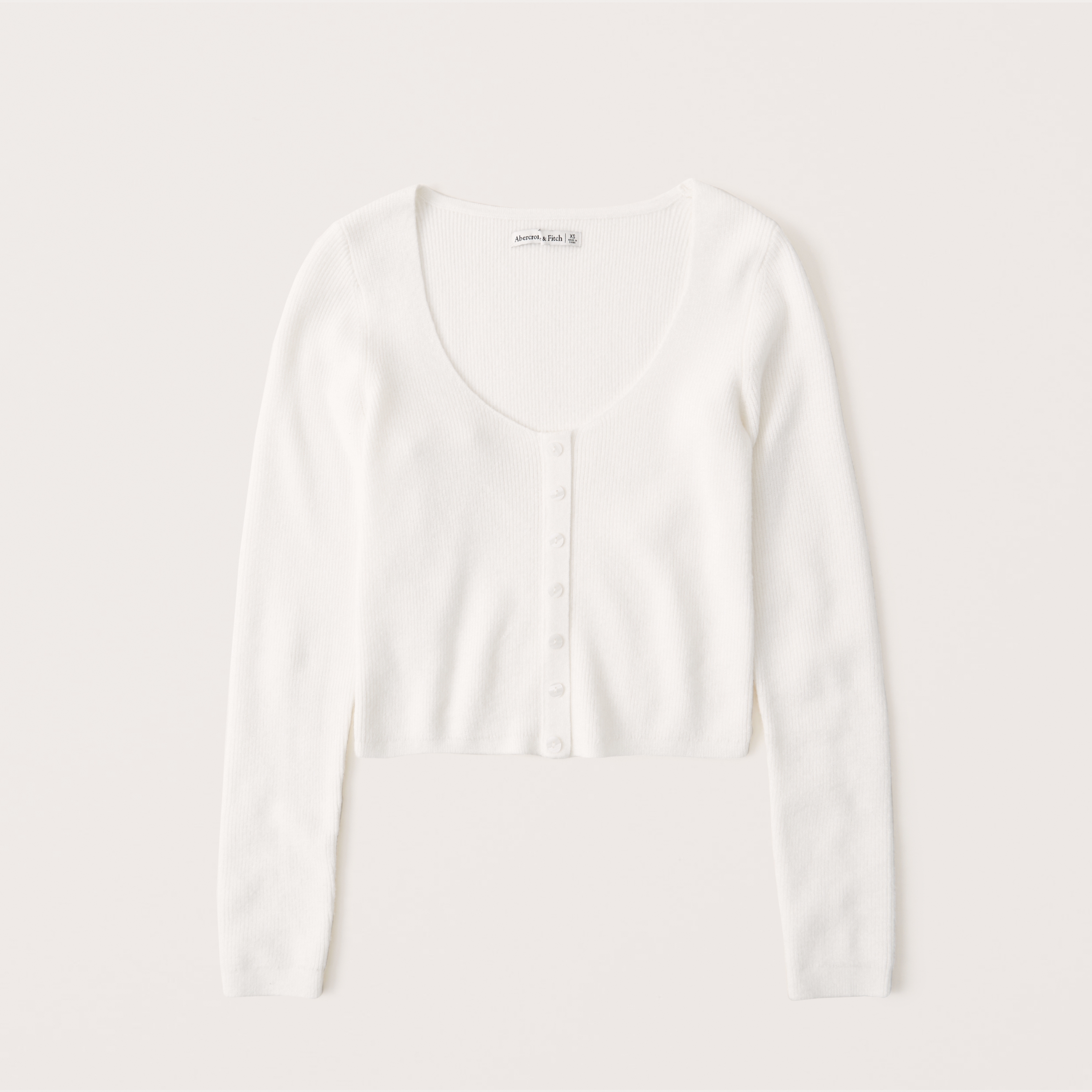 Slim Button-Front Sweater | Abercrombie & Fitch (US)