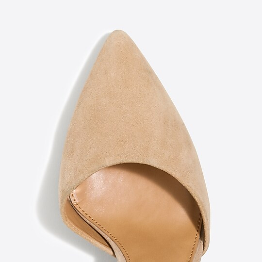 Suede d'Orsay pumpsItem F5303 
 Reviews
 
 
 
 
 
73 Reviews 
 
 |
 
 
Write a Review 
 
 
 
 
ov... | J.Crew Factory