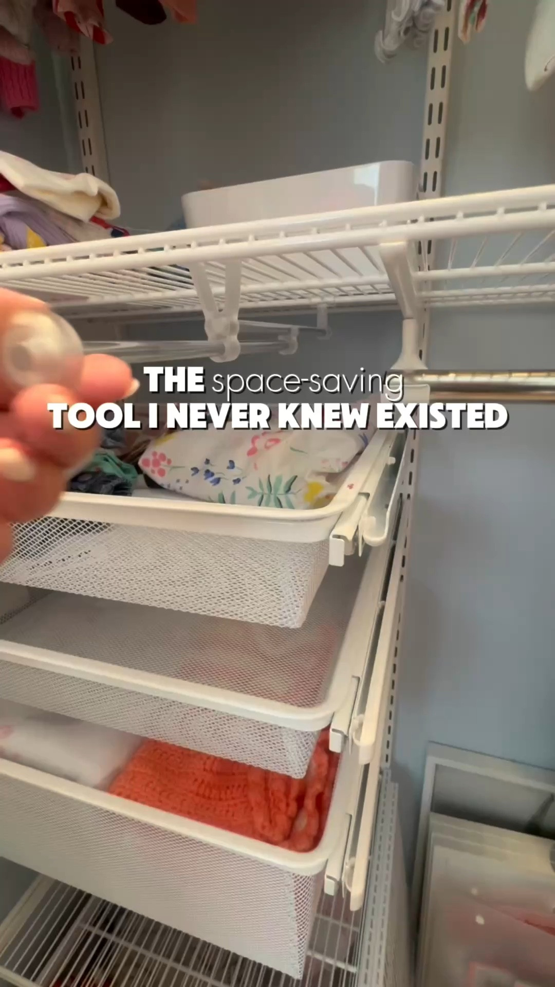 This is one of favorite way to hang lightweight baby clothes, outfits, accessories, swimsuits, and more in small closets or storage units. 

They can also be used to organize hair accessories on a string or a wall bar if you’re vertically organizing them.

#LTKHome #LTKgrwm #LTKootd