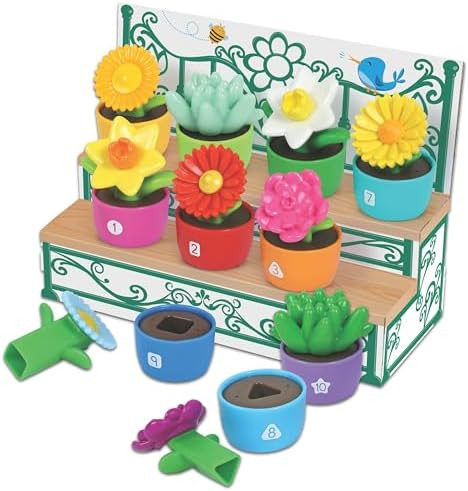 Learning Resources Shape & Color Garden, Toddler Outdoor Toys, Sensory Toys, Kids Gardening Set, ... | Amazon (US)