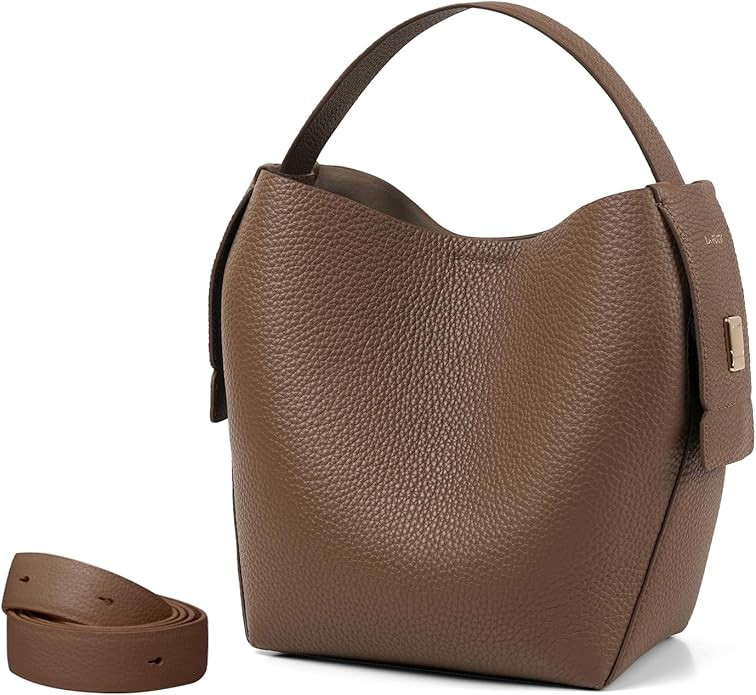 LA FESTIN Small Purse Genuine Leather Bags for Women: Shoulder Handbags Crossbody Bag | Amazon (US)