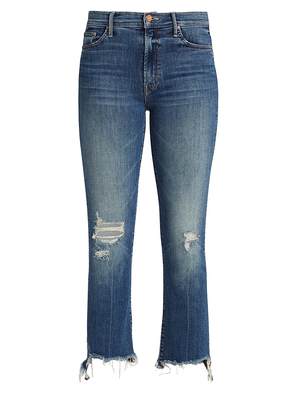 The Insider High-Rise Step-Hem Stretch Crop Jeans | Saks Fifth Avenue