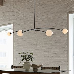 Holling 4-Light Chandelier (54") | West Elm (US)